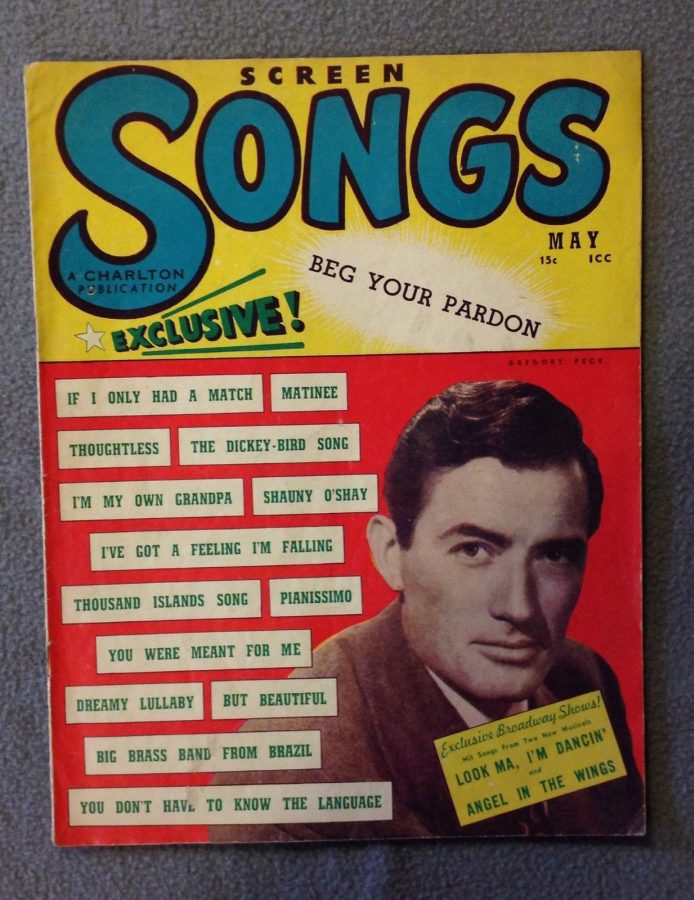 SCREEN SONGS magazine cover  Vol 3 # 5 May 1948