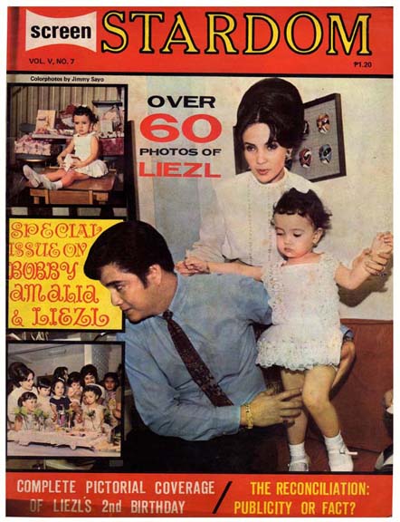 SCREEN STARDOM magazine cover  Vol 5 # 7  1969