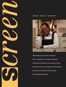 SCREEN (UK) magazine side cover Vol 52 # 2 - Summer 2011