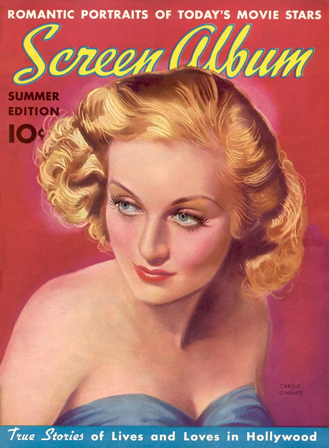 SCREEN ALBUM magazine side cover Summer 1938