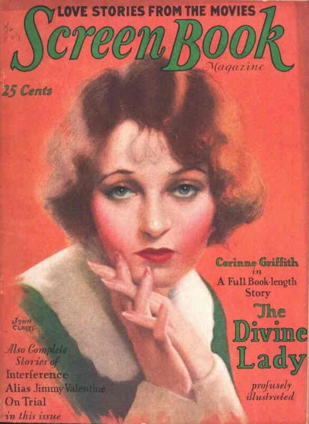 SCREEN BOOK magazine cover February 1929