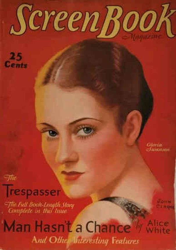 SCREEN BOOK magazine cover December 1929