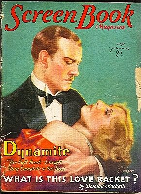 SCREEN BOOK magazine cover February 1930