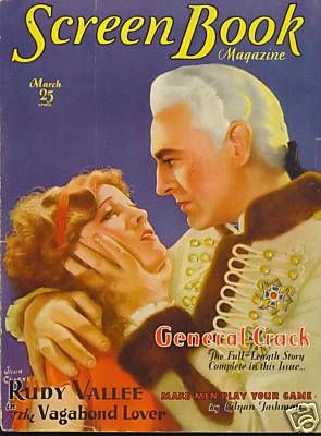 SCREEN BOOK magazine cover March 1930