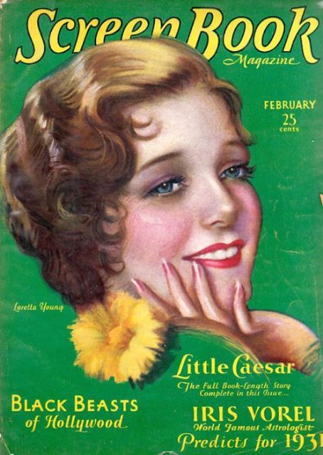 SCREEN BOOK magazine cover February 1931