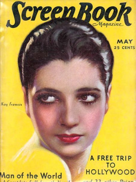 SCREEN BOOK magazine cover May 1931