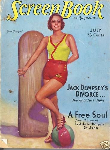 SCREEN BOOK magazine cover July 1931