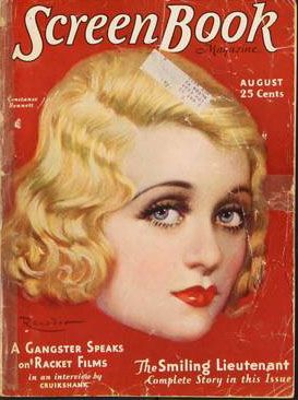 SCREEN BOOK magazine cover August 1931