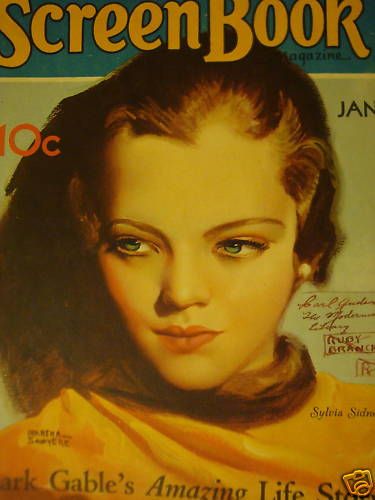 SCREEN BOOK magazine cover January 1932