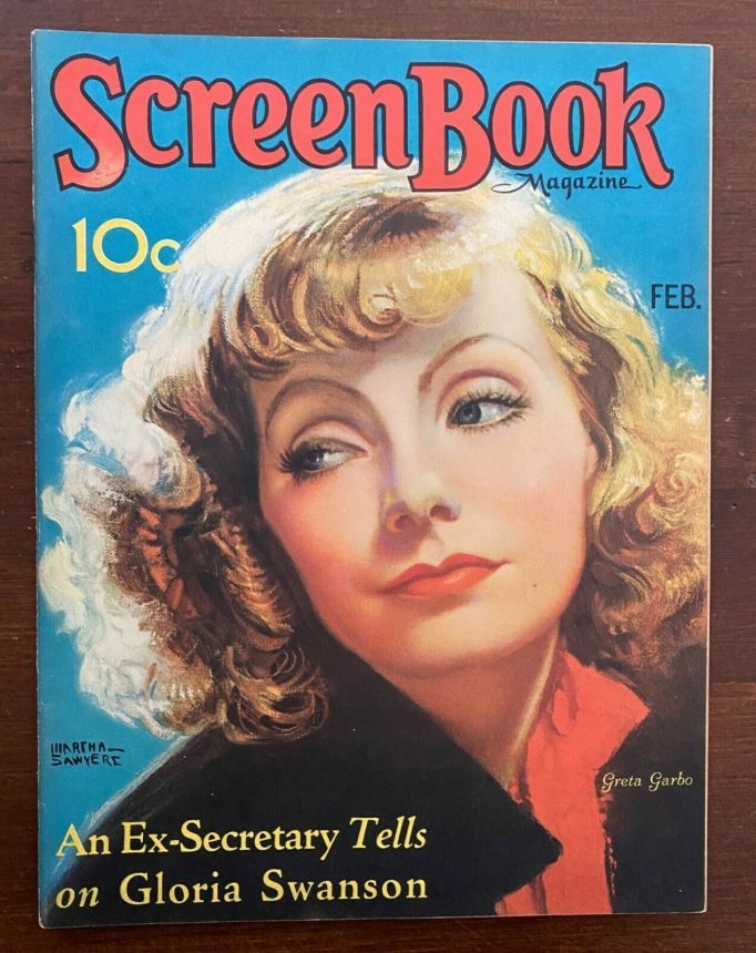 SCREEN BOOK magazine cover February 1932