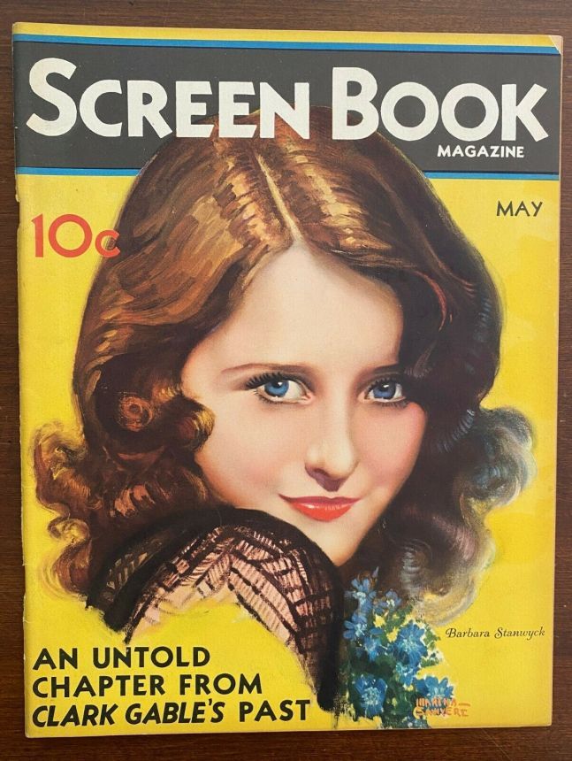 SCREEN BOOK magazine cover May 1932