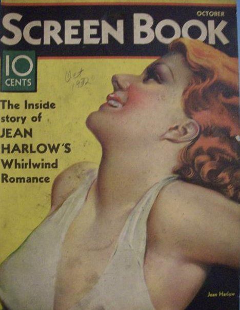 SCREEN BOOK magazine cover October 1932