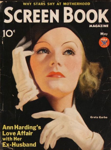 SCREEN BOOK magazine cover May 1934