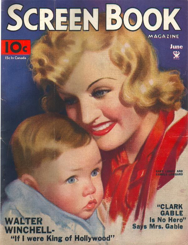 SCREEN BOOK magazine cover June 1934