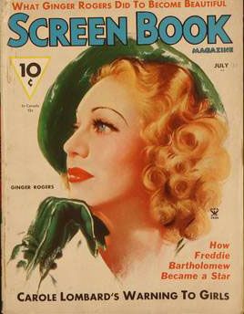 SCREEN BOOK magazine cover July 1935