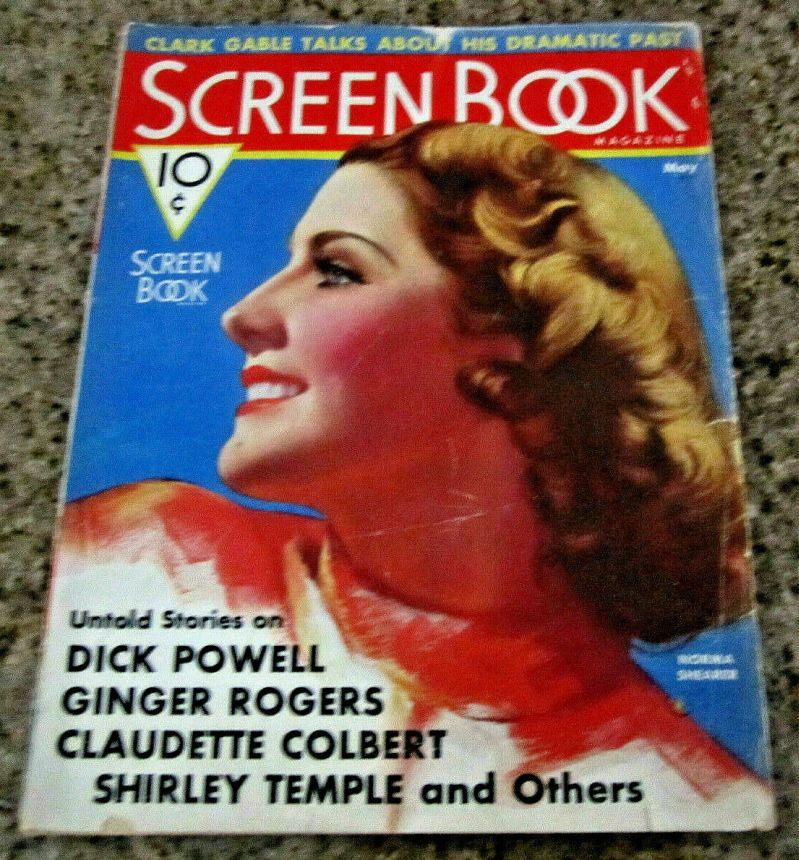 SCREEN BOOK magazine cover May 1936