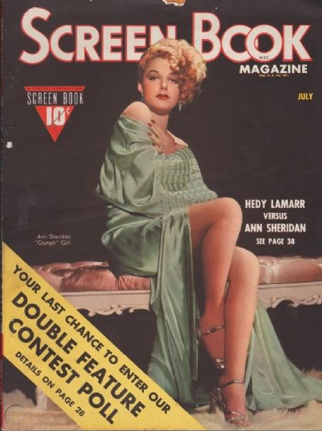 SCREEN BOOK magazine cover July 1939