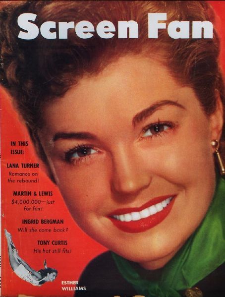 SCREEN FAN magazine cover  Vol 1 # 5 May 1953