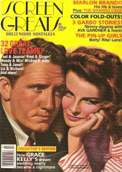 SCREEN GREATS Starlog magazine cover Issue 3  1990