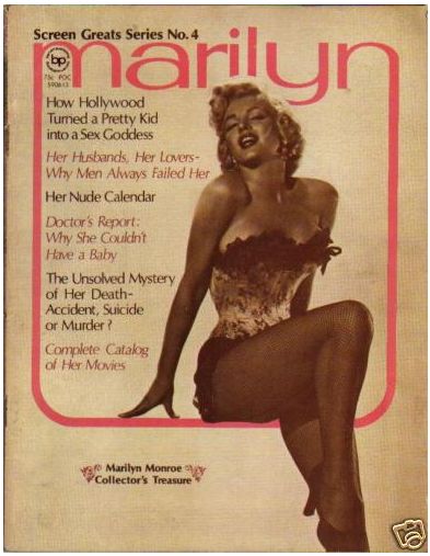 SCREEN GREATS Series magazine side cover Issue 4 Vol 1 1971