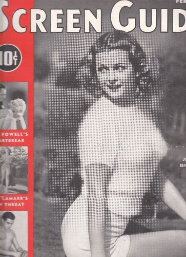 SCREEN GUIDE magazine cover February 1939
