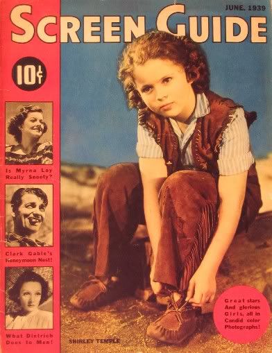 SCREEN GUIDE magazine cover June 1939