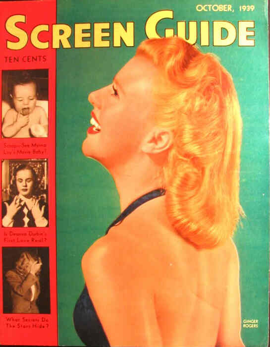 Ginger Rogers magazine cover
