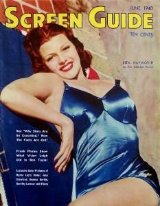 SCREEN GUIDE magazine cover June 1940