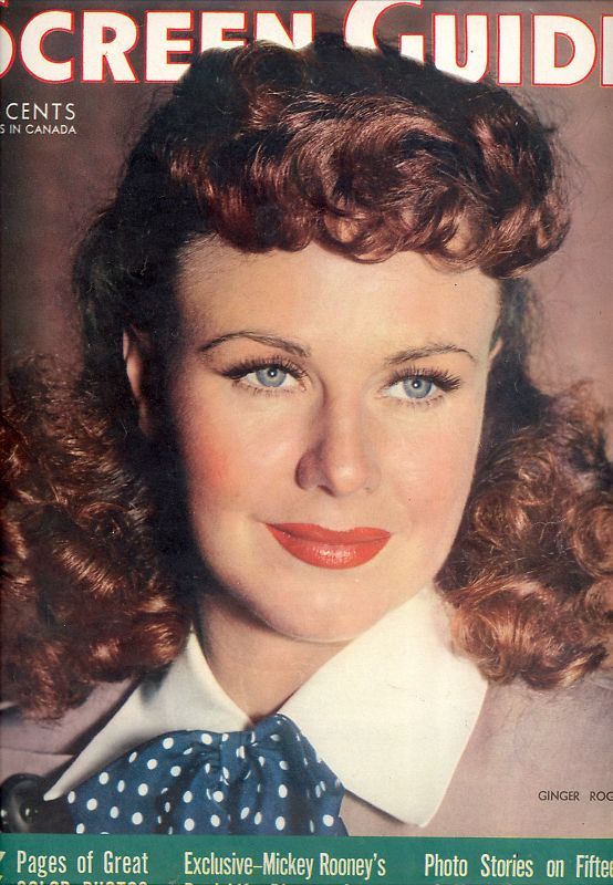 SCREEN GUIDE magazine cover January 1941