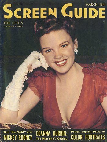 SCREEN GUIDE magazine cover March 1941