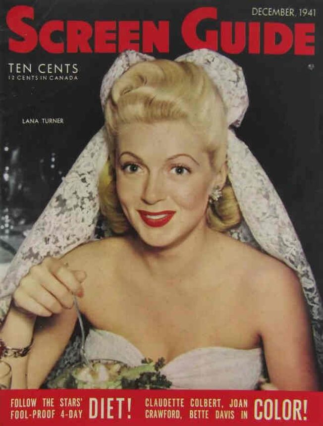 SCREEN GUIDE magazine cover December 1941