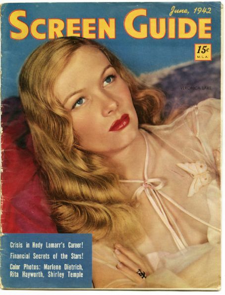 SCREEN GUIDE magazine cover June 1942