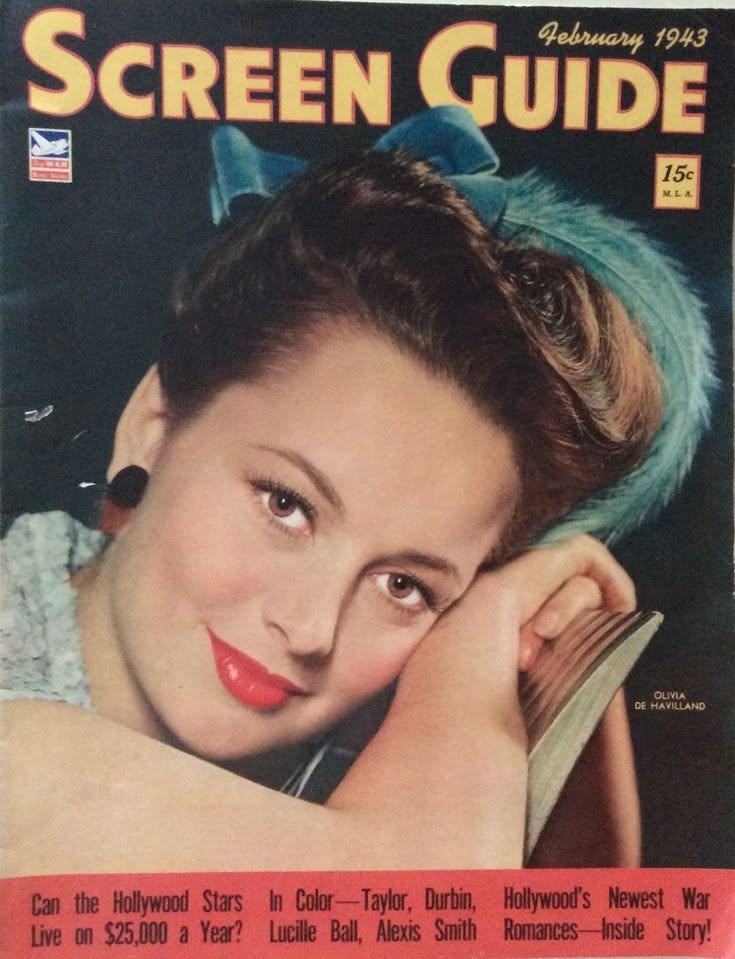 SCREEN GUIDE magazine cover February 1943
