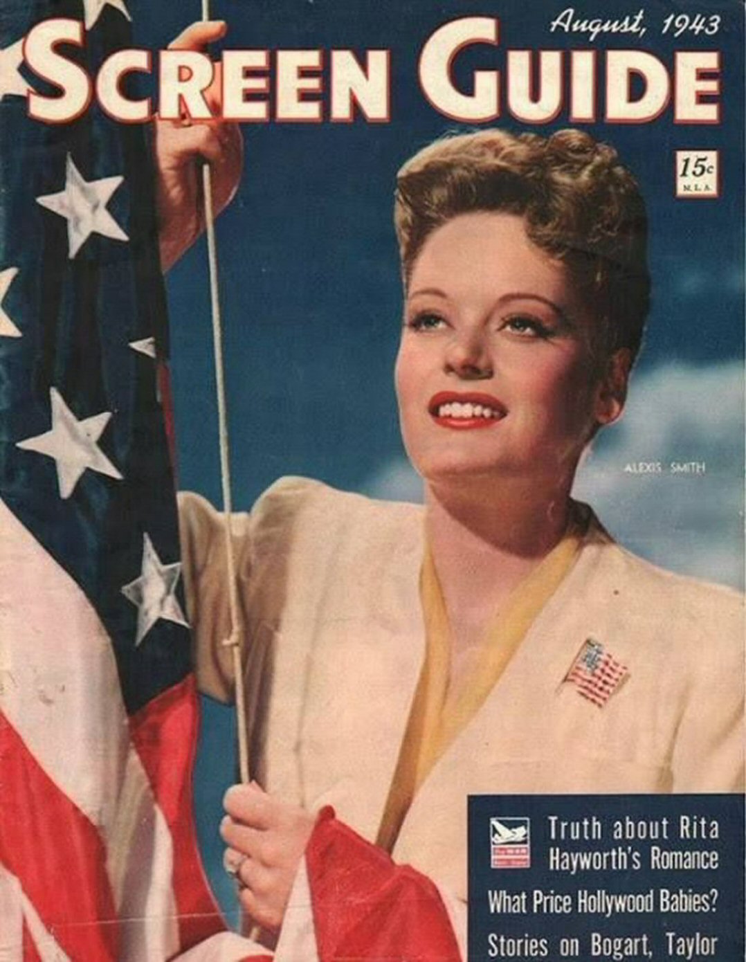 SCREEN GUIDE magazine cover August 1943