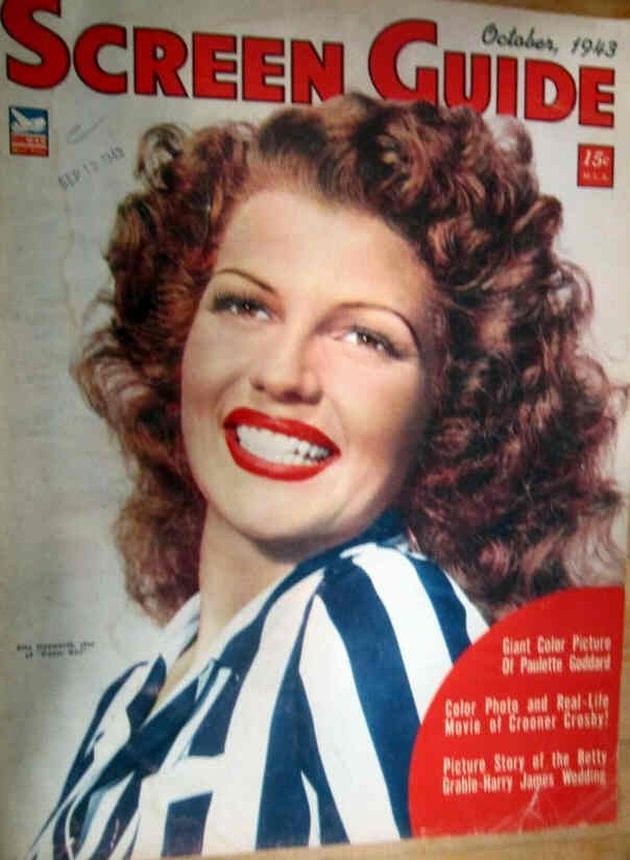 SCREEN GUIDE magazine cover October 1943