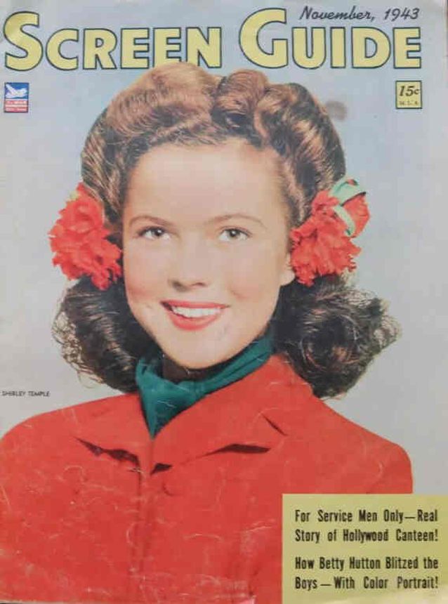 SCREEN GUIDE magazine cover November 1943