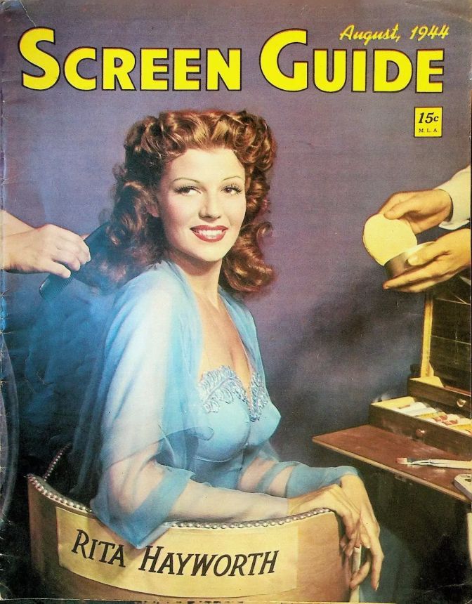 SCREEN GUIDE magazine cover August 1944