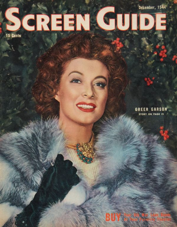 SCREEN GUIDE magazine cover December 1944