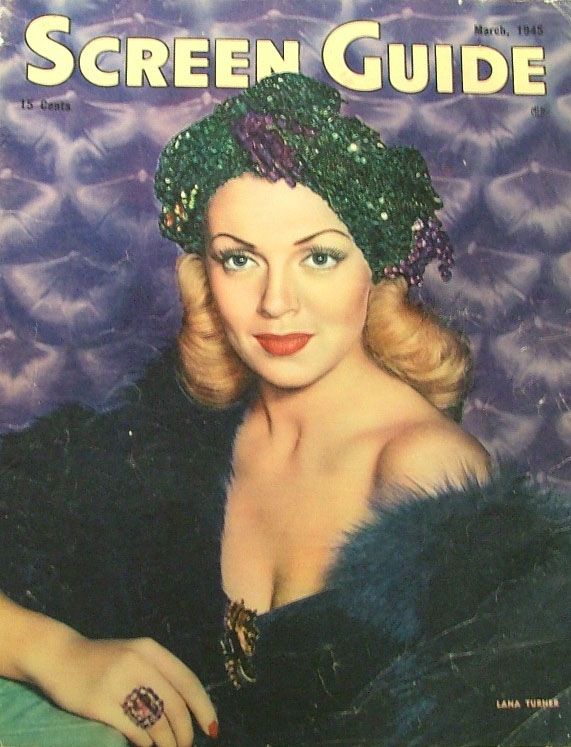 SCREEN GUIDE magazine cover March 1945