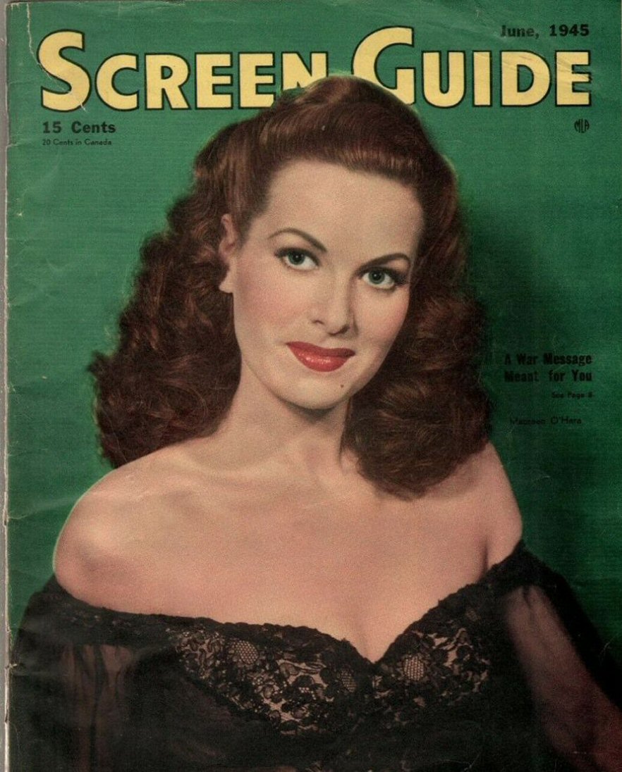SCREEN GUIDE magazine cover June 1945