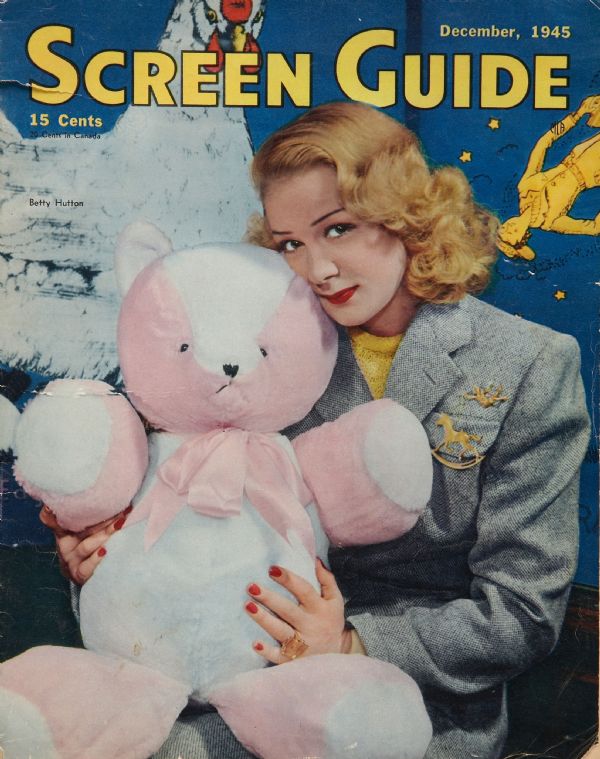 SCREEN GUIDE magazine cover December 1945
