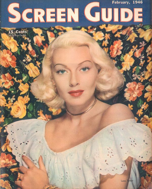 SCREEN GUIDE magazine cover February 1946