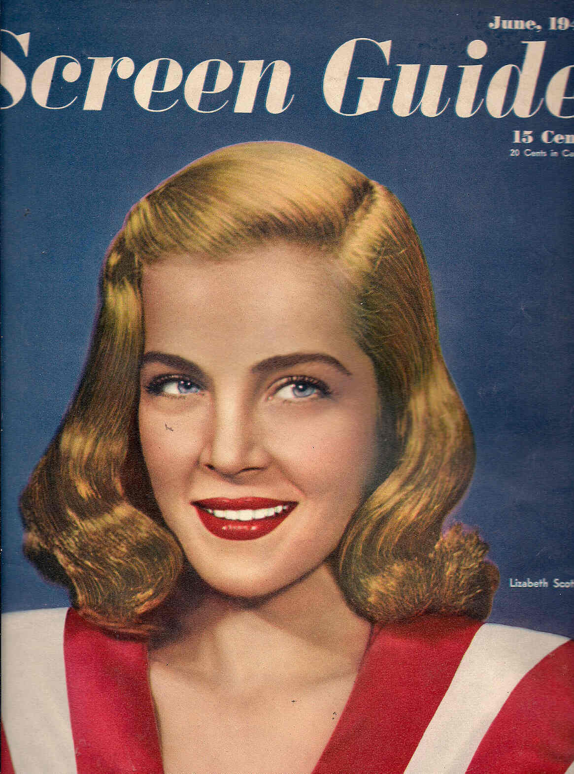 SCREEN GUIDE magazine cover June 1946