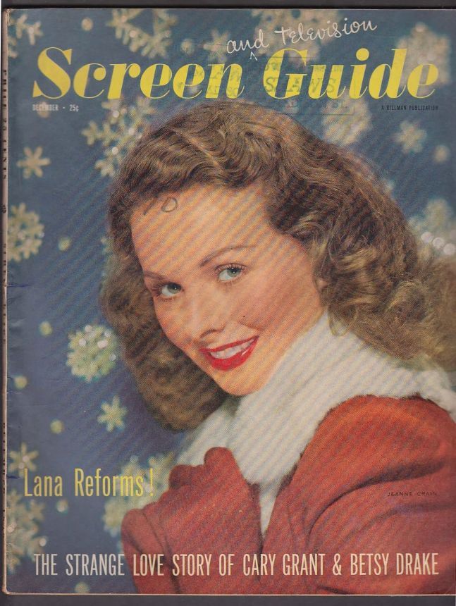 SCREEN GUIDE magazine cover December 1948