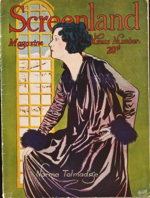 SCREENLAND magazine cover December 1920