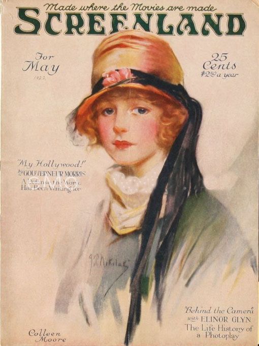 SCREENLAND magazine cover May 1922