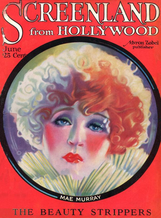 SCREENLAND magazine cover June 1923