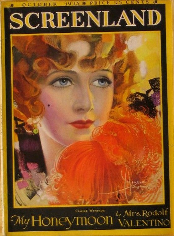 SCREENLAND magazine cover October 1923