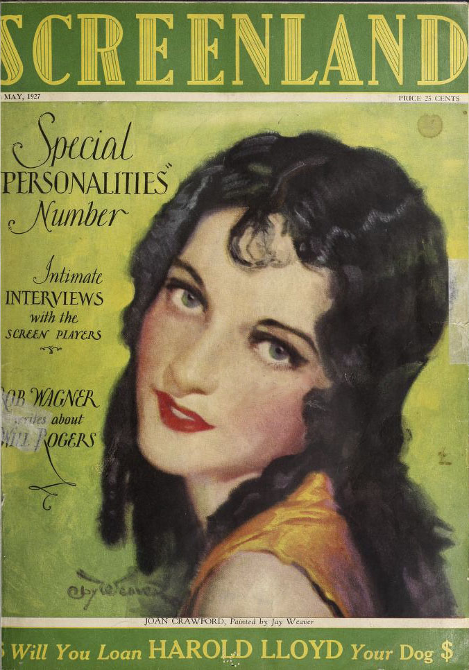 SCREENLAND magazine cover May 1927