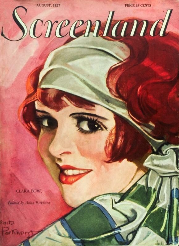 SCREENLAND magazine side cover August 1927